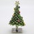 Vintage Italian Silver 800 and Enamelled Christmas Tree Figurine from Arezzo, Tuscany, 1970s For Sale - Image 9 of 9
