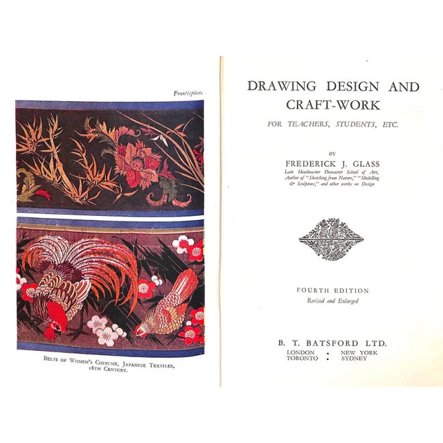 Traditional "Drawing Design & Craftwork" 1948 Glass, Frederick J. For Sale - Image 3 of 12
