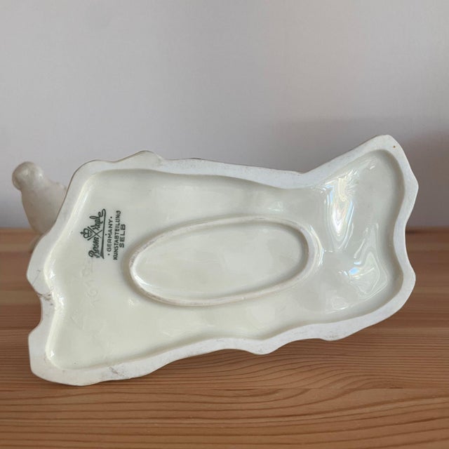 Ceramic Porcelain Sculpture of Calf by Speicht Büchtig for Rosenthal, 1937 For Sale - Image 7 of 8