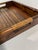 1960s Wooden Serving Tray With Bamboo and Rattan For Sale - Image 6 of 14