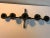 Gothic Late 20th Century Gothic Style Hammered Cast Iron Candelabra For Sale - Image 3 of 10