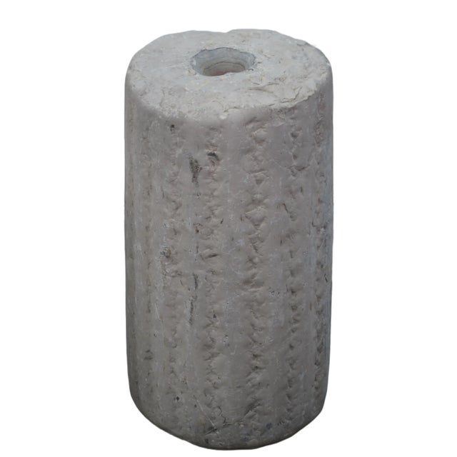 Modern Early 20th Century Granite Mill Stone Water Fountain or Post 2 For Sale - Image 3 of 7