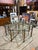 Contemporary 1980’s McGuire for San Francisco Bamboo & Suede Directors Chair Dining Set For Sale - Image 3 of 12