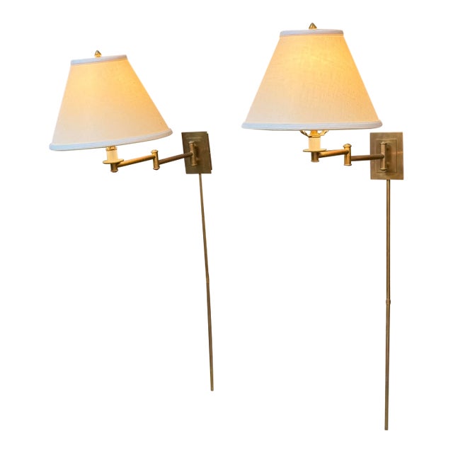 Visual Comfort Primitive Swing Lamps, Pair For Sale