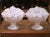 Italian Pair of Mid-Century Italian Creamware Grape Cluster Compotes on Pedestal For Sale - Image 3 of 11