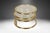 Mid Century Modern Brass Glass Swivel Coffee Table in the Style of Milo Baughman For Sale - Image 9 of 11