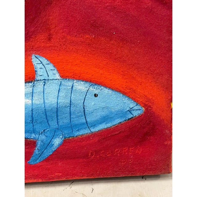 Paint David Correa 2004 “African Symphony” and “Voyage to Gion” - A PAir For Sale - Image 7 of 13