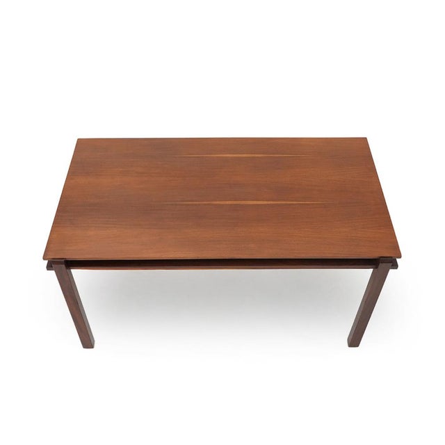 1960s Rectangular Wooden Table, 1960s For Sale - Image 5 of 13