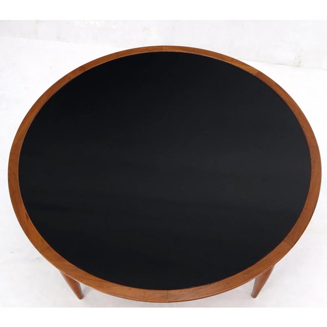 Reversible top around Danish Mill Century modern coffee table For Sale - Image 10 of 13