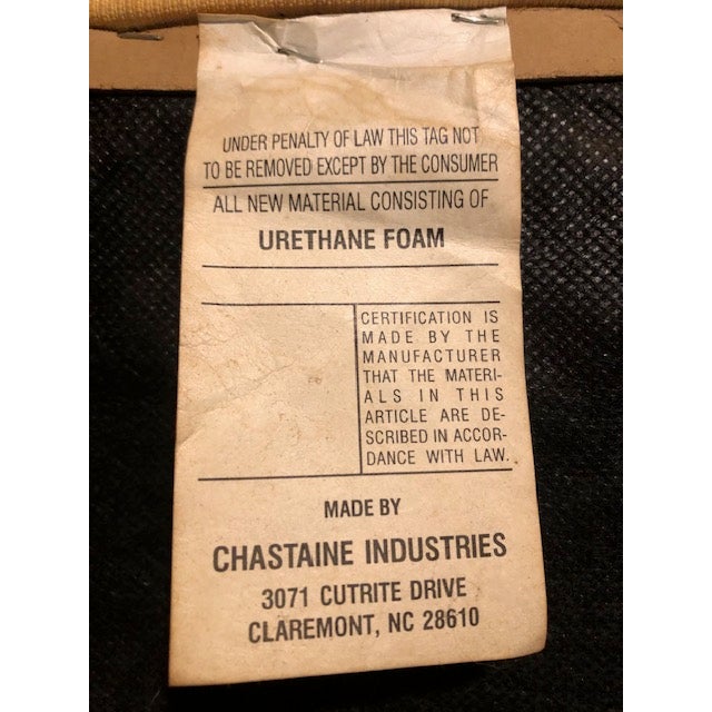 1960s Chastaine Navy Blue Accent Chair For Sale - Image 4 of 6