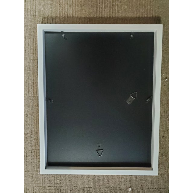 White Contemporary Nude Figure Painting in Tropical Pink For Sale - Image 8 of 8