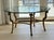 Spectacular Marge Carson 5-Legged Gilded Iron Cocktail Table With Original 1/2" Beveled Glass For Sale - Image 9 of 10