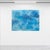 “Blue Refection” is an original abstract oil painting on canvas. Layers of luminous blue, turquoise, and pale green unfold...