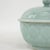 Vintage Chinese Celadon Green Lotus Flower Carved Porcelain Covered Bowl For Sale - Image 12 of 13