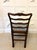 1900 - 1909 Antique Chippendale Style Ladder Back Dining Chairs in Mahogany, 1900, Set of 12 For Sale - Image 5 of 17