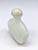 Mid 20th Century White Jade Snuff Bottle Hand Carved Minimalist Timeless Ming Style For Sale - Image 5 of 13
