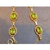 8 Carat Genuine Natural Peridot Tennis Bracelet 14 Karat Yellow Gold 14.7 Grams For Sale - Image 16 of 18