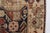 1960s Muted Terracotta & Navy Medallion Turkish Rug For Sale - Image 6 of 10