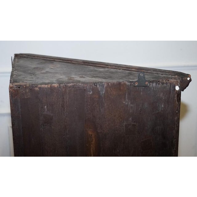 Georgian Corner Hanging Display Cabinet For Sale - Image 17 of 18