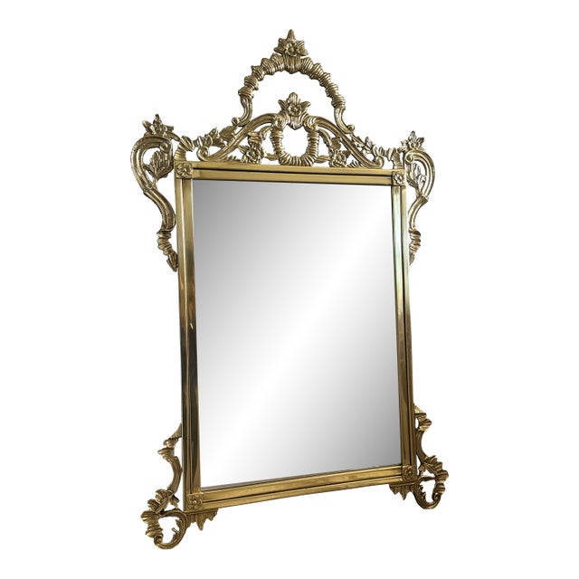 Mid 20th Century Beveled Mirror For Sale