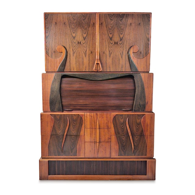 The Quartet Cabinet Artist and fine woodworker Peter Muny designed and built the Quartet Cabinet in 1988. The design is...