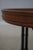 Baker Faux Bamboo Round Accent Table For Sale - Image 9 of 14