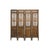 Vintage Finish Openwork Figural 4 Panels Wood Floor Screen Room Divider For Sale In San Francisco - Image 6 of 11