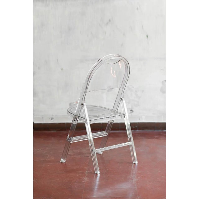 1960s Tric Folding Chairs by Achille and Pier Giacomo Castiglioni for BBB BONACINA, 1960s, Set of 6 For Sale - Image 5 of 12