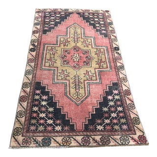 Turkish Hand-Knotted Area Rug For Sale