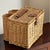 Mid 20th Century Mid-20th Century Wicker Picnic Basket For Sale - Image 5 of 12