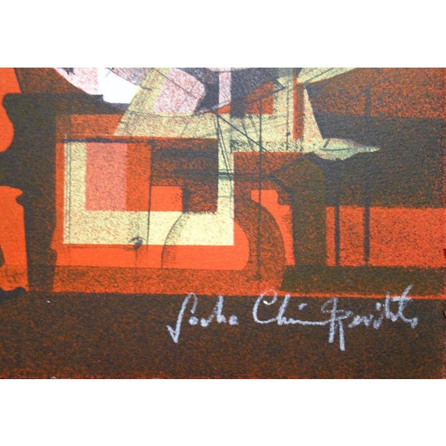 Sacha Chimkevitch, Jazz, Hot Swing, Original Lithograph For Sale - Image 4 of 6