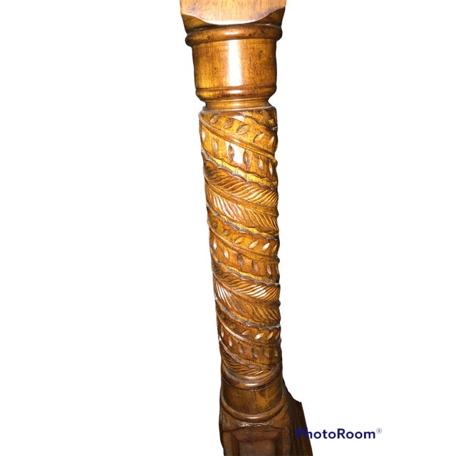 2000 - 2009 Italian Sherrill Wooden Dining Console Table For Sale - Image 5 of 11