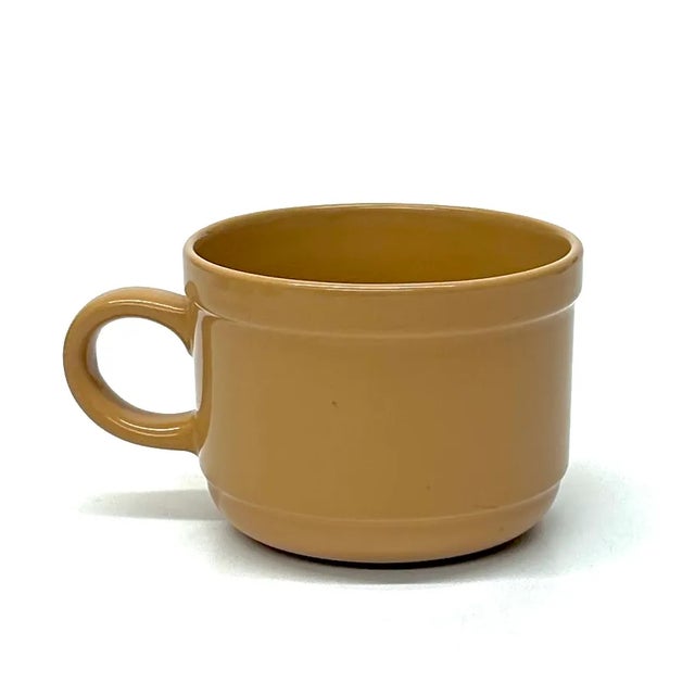 Blue Vintage Assorted Multi-Colored Medium Ceramic Soup Mugs, Group of 8 For Sale - Image 8 of 11