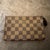 A Vintage 1998 Full Set Louis Vuitton Brown Damier Bucket Companion Pouch For Sale - Image 12 of 16