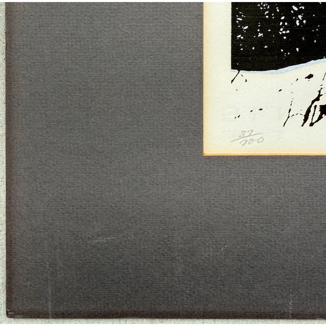 Limited Edition Lithograph "Dancing Light" by Albert Frank Quinlan 1973 For Sale - Image 4 of 10
