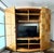Late 1980s–early 1990s Post-Modern / Art Deco Revival three-piece modular armoire ensemble, possibly of Italian influence....