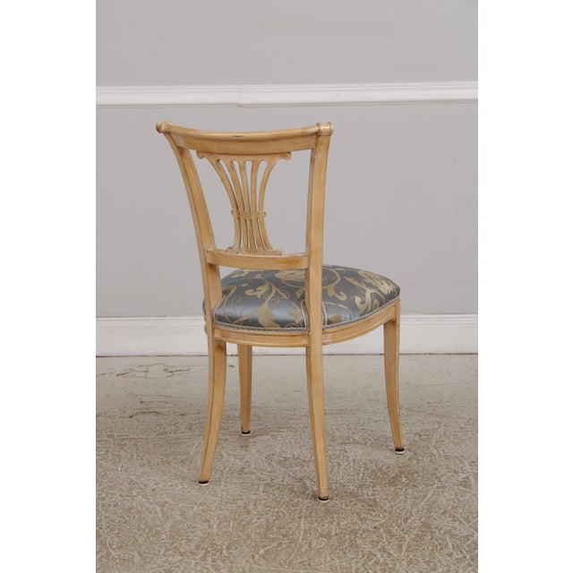 Italian Neoclassical Dining Room Table & Chairs Set For Sale - Image 11 of 18