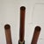Mid-Century Modern Mid 20th Century Wrought Iron, Brass and Wood Fireplace Tools by Seymour Manufacturing For Sale - Image 3 of 9