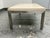 Crate & Barrel Crate & Barrel Parsons Travertine Top Stainless Steel Coffee Table For Sale - Image 4 of 12