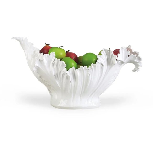Chelsea House Inc Chelsea House Acanthus Leaf Bowl For Sale - Image 4 of 4
