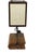 15th Century Table Reading Lamp with Engraved Glass with Portraits For Sale - Image 3 of 16
