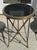 Empire Style Black Marble & Brass Gueridon Side Table For Sale - Image 4 of 5