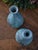 Vintage Asian Hand Painted Celadon Vases For Sale In New York - Image 6 of 13