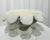 Mid 20th Century Folk Art Scalloped Concrete Pedestal Planter / Garden Urn For Sale - Image 10 of 13