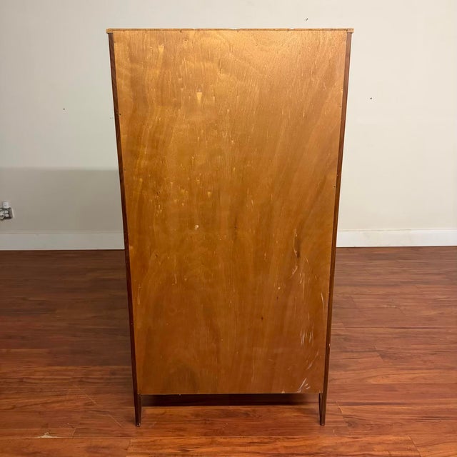 A. Younger Vintage Mid-Century Teak Wardrobe Armoire For Sale In Seattle - Image 6 of 15