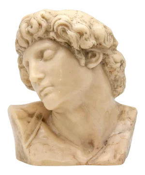 Early 20th Century Classical Wax Bust