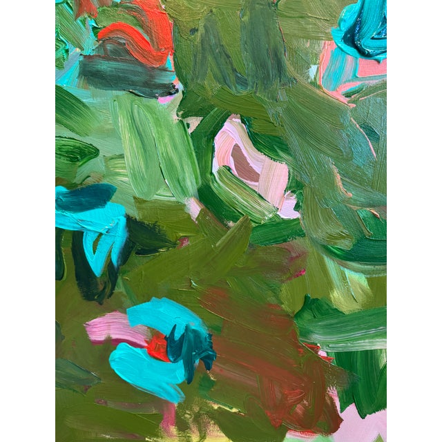 Abstract “Holly Days” Original Painting by Hayley Morée For Sale - Image 3 of 4
