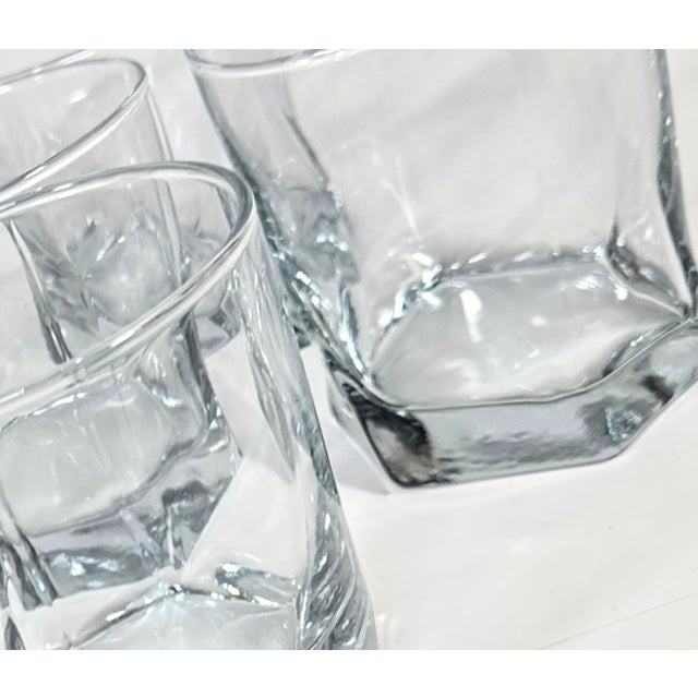 Twisted Rocks Lowballs- Set of Six For Sale - Image 10 of 11