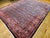 Vintage Persian Mahal Sultanabad Rug, Hand-Knotted Wool, Geometric Pattern, Navy & Red, 10x13 For Sale - Image 10 of 10