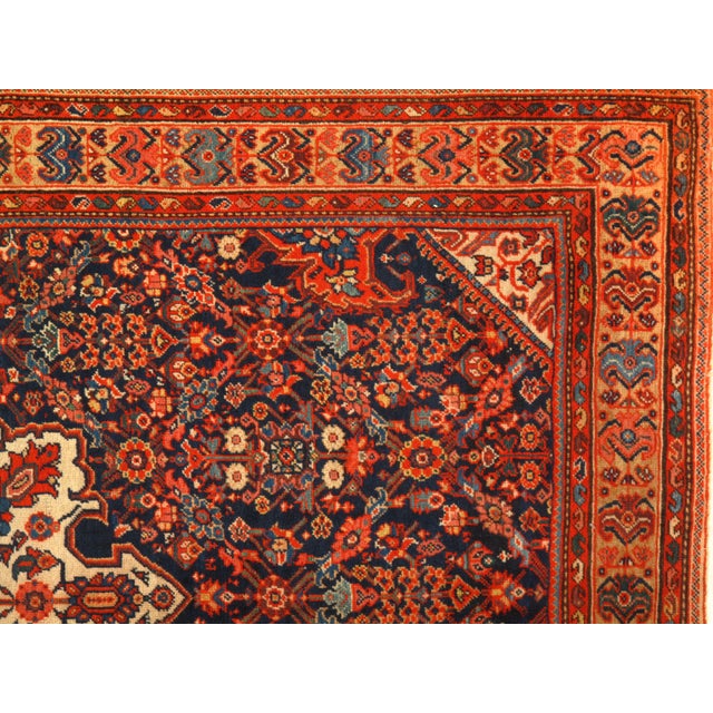 Late 19th Century Antique Persian Malayer Rug - 4′4″ × 6′6″ For Sale - Image 4 of 5
